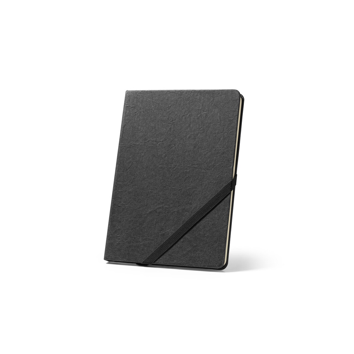 HUXLEY. Notatnik formatu A5, wykonany z papieru wodoodpornego, z kartkami w linie, wykonany z materiału z certyfikatem FSC™ i innych materiałów kontrolowanych 93338_set