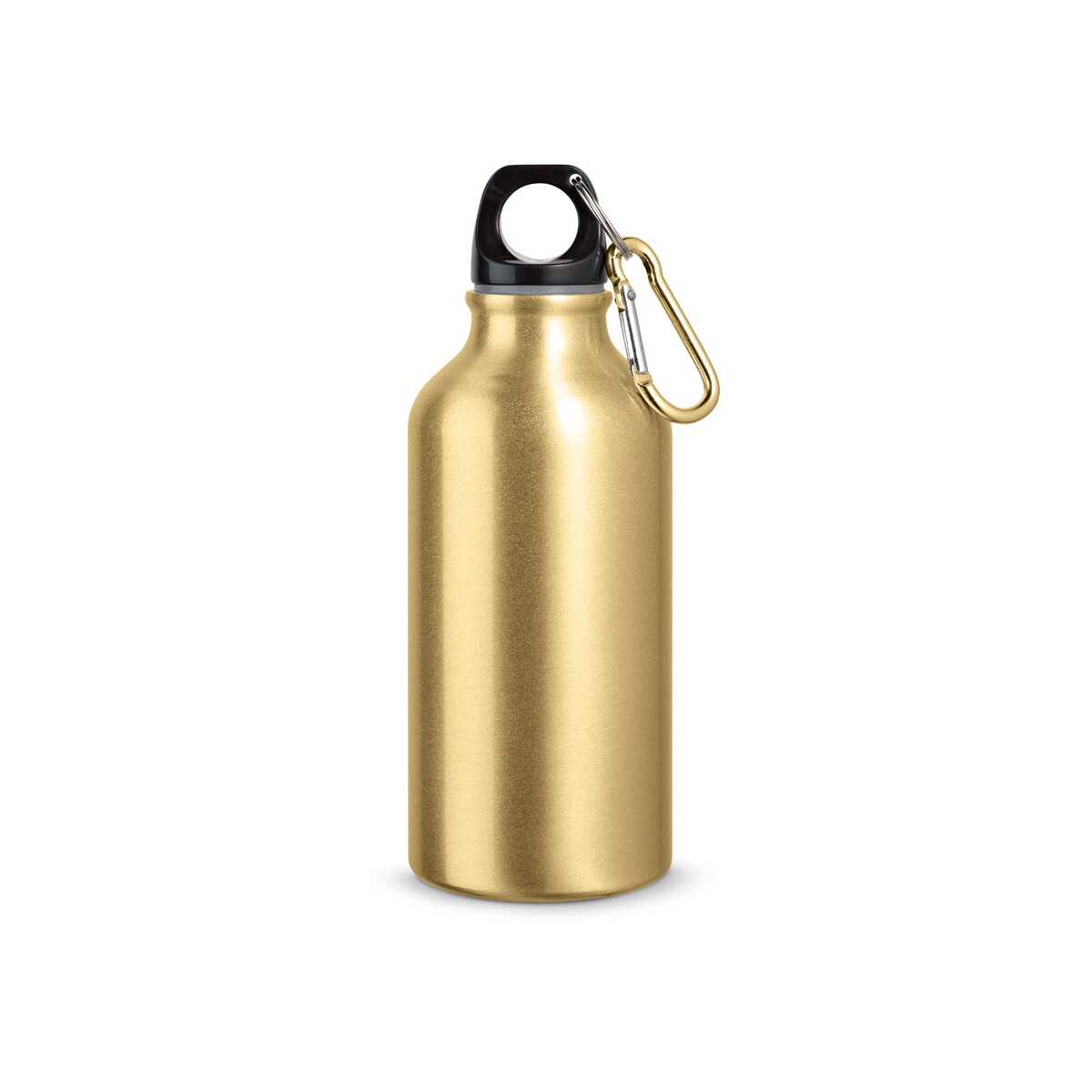 LANDSCAPE S. Aluminiowa butelka sportowa z karabińczykiem 400 ml 94601_set