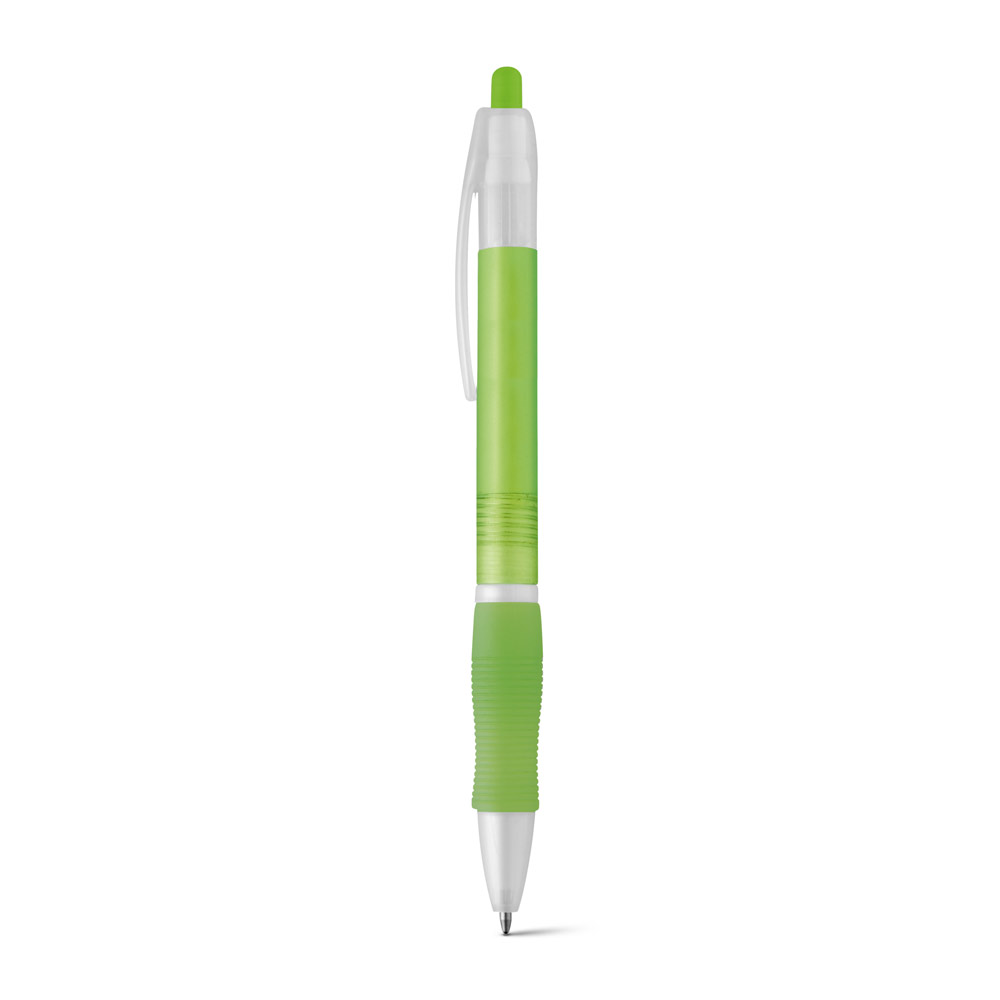SLIM BK. Długopis z ABS z uchwytem antypoślizgowym 81160_set